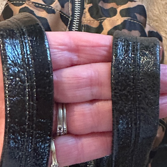 Coach leopard satchel - Picture 3 of 7